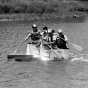 Beer-can regatta at Riverfest 1988