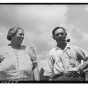 FSA (Farm Security Administration) borrower and wife. Cut-over area of Itasca County, Minnesota