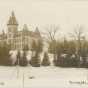 St. Olaf College campus winter panorama