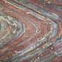 Color image of a Jaspilite-banded iron formation in the Stuntz Bay Road outcrop, Soudan Underground State Park, Soudan, June 10, 2015. Photograph by Wikimedia Commons user James St. John. 