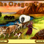 Screenshot from opening menu of Oregon Trail for Windows, 1995. 