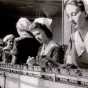 Women working in the Hormel plant in Austin, Minnesota