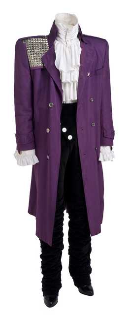 purple rain trench coat