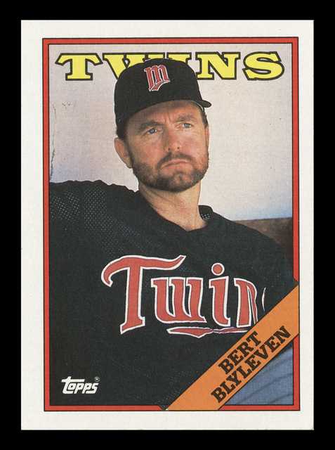 WHEN TOPPS HAD (BASE)BALLS!: 1976 TRADED- BERT BLYLEVEN