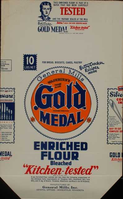 Gold medal flour general mills 2025 santa ad