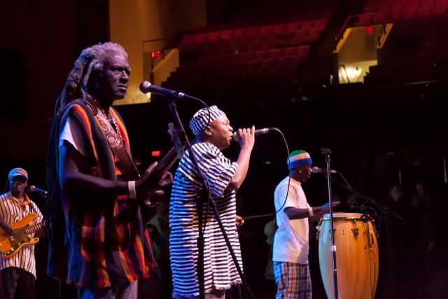 Sierra Leone Refugee All Stars performing at the 2013 Festival of Nations