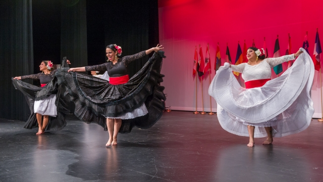 Marinera dance at International Day celebration