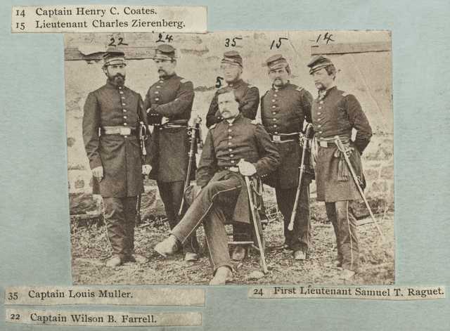 Officers of Minnesota's First Volunteer Infantry, 1862