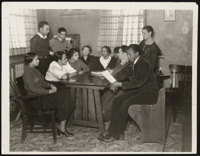 Hallie Q. Brown House staff, 1935