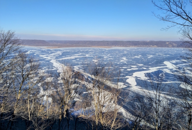 Lake Pepin in winter