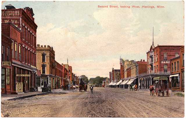 Second Street in Hastings