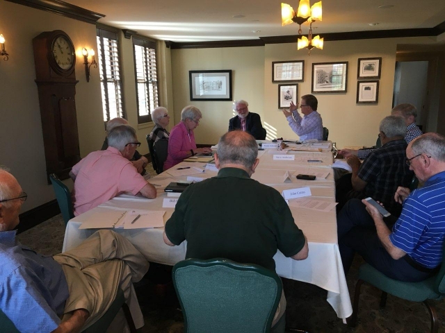 Civic Caucus interview panel at the Woman’s Club of Minneapolis