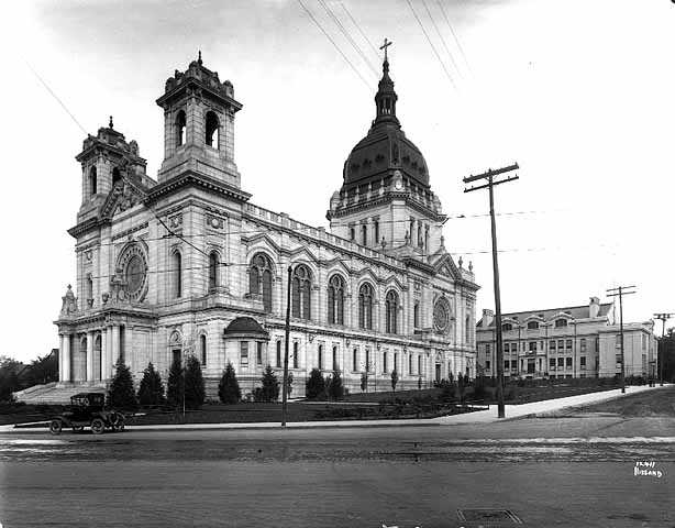 Cathedral of St. Mary and school, Minneapolis