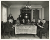 Black and white photograph of a service at the Jewish Home for the Aged in St. Paul, c.1925.