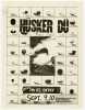 Handbill for Hüsker Dü concert 