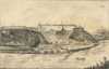 A Sketch by Seth Eastman of Fort Snelling