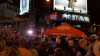 Pop-up dance party in the streets outside of First Avenue on April 21, 2016, the day of the death of Prince.