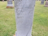 Detail of Anna Salzer’s cemetery marker