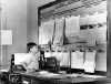 Black and white photograph of Northwest Airlines Operations, Holman Field, St. Paul, 1934.