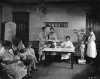 Black and white photograph of children being weighed at the Emanuel Cohen Center Clinic in Minneapolis, c.1925.