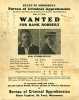 Color scan of a Wanted for Bank Robbery poster, 1930.