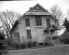 Black and white photograph of Grange Hall (Minnehaha Grange Number 398) in Edina, 1948.