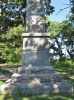 Face of the "Faithful Indians" monument