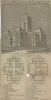 Scan of Buffington's drawing and floor plan of the first and second floors of the second State Capitol Building, which appeared in the St. Paul Daily Pioneer Press, August 29, 1881.