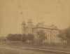 Black and white photograph of Mankato State Normal School, 1871. 