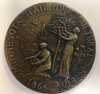 Minnesota State Horticultural Society bronze medal awarded to Professor W. H. Alderman, University of Minnesota, for advancing the art and science of fruit growing and leadership in all horticultural activities, 2016. Photographed by Mary Laine