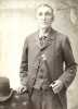 Black and white photograph of Gabriel Renville in South Dakota, ca. 1890. Photograph by Steinhauer.