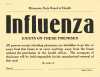 Influenza quarantine sign