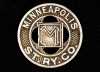 Color image of a Minneapolis Street Railway Company trade token, 1945–1949.