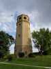 Color image of the exterior of St. Paul’s Highland water tower designed by Clarence Wigington and built in 1928. Photographed by Paul Nelson on August 4, 2014.