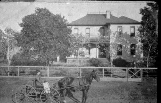 The Porter Kelsey House in Andover, ca. 1910. Photographer unknown. Anoka County Historical Society, Object ID# 0000.0000.324.