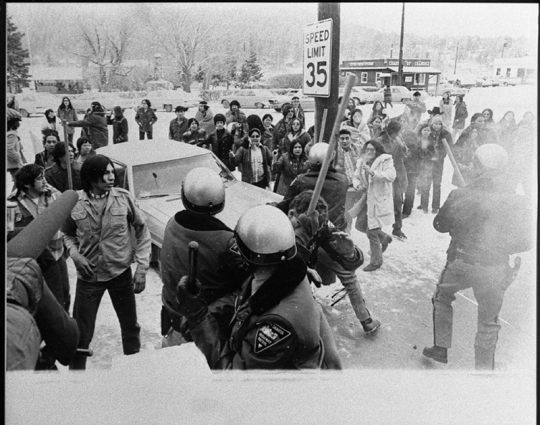 AIM protest in Custer, South Dakota