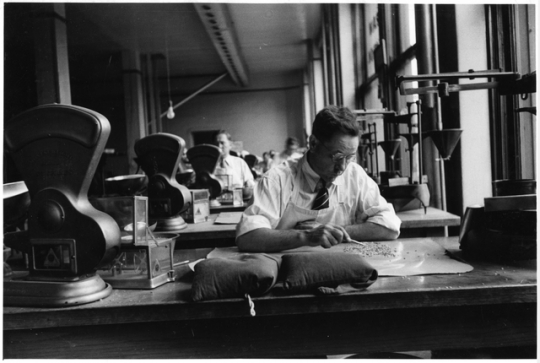 Grain inspectors, General Mills.