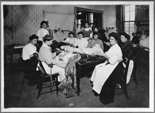 Mary Molloy's dressmaking shop