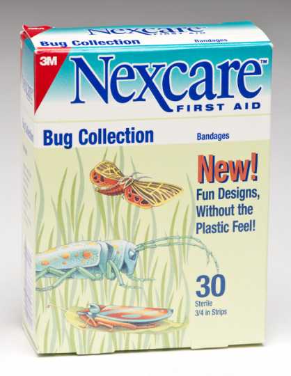 3M’s Nexcare bandages, ca. 2001.