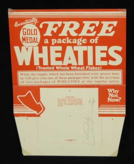 Wheaties advertising