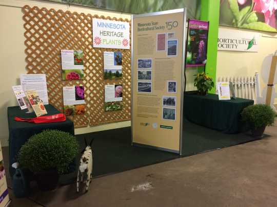 Color image of the Minnesota State Horticultural display, Minnesota State Fair, 2016. 