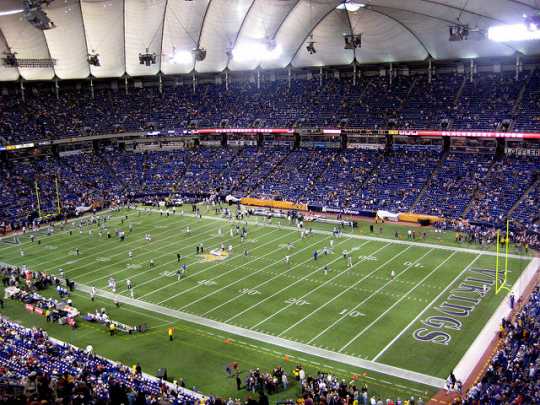 minnesota vikings metrodome