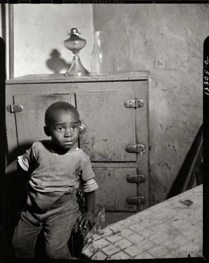 “A young boy who lives near the nation’s capital” (photograph)