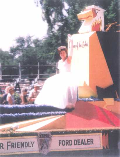 Aquatennial Queen Connie Haenny, 1963