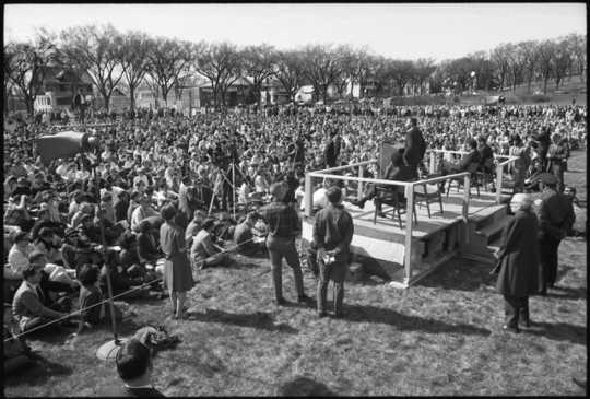 Dr. Martin Luther King Jr. in St. Paul