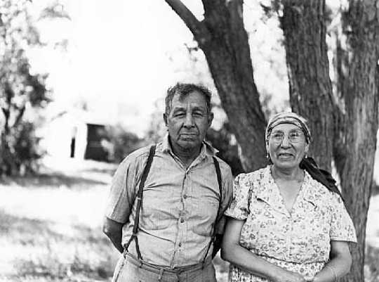 Solomon Wells and Mary Wells, Prairie Island.