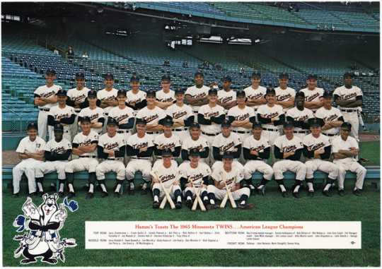 1986 BRF Minnesota Twins Team 3-1/2 x 5-1/2 Team Issue Photo Postcard Rare!