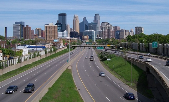 Downtown Minneapolis skyline