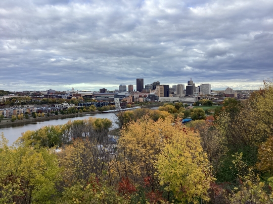 View of downtown St. Paul from Cherokee Regional Park