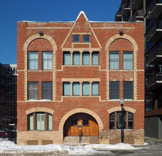 Image of Ida Dorsey’s bordello at 212 Eleventh Avenue South, Minneapolis. Photograph by Wikimedia Commons user McGhiever, February 19, 2019. CC BY-SA 4.0